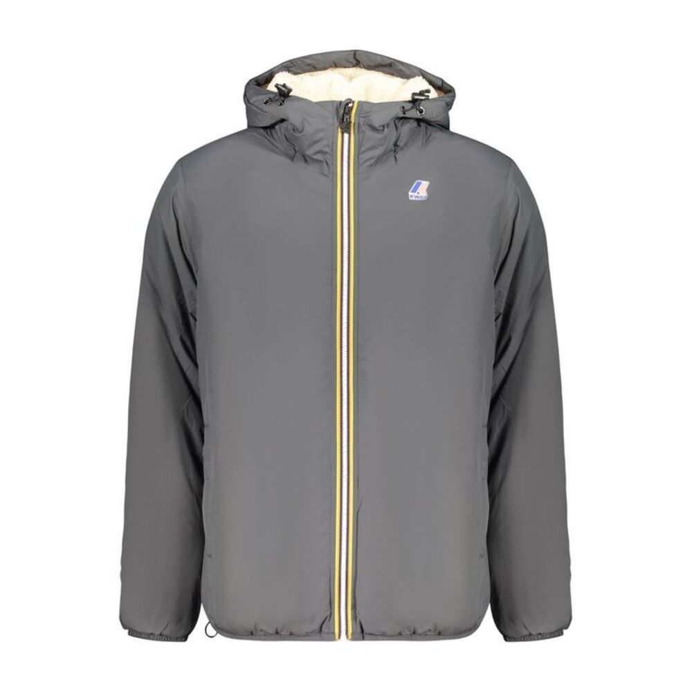 K-WAY Grey Polyamide Men's Men's Jacket